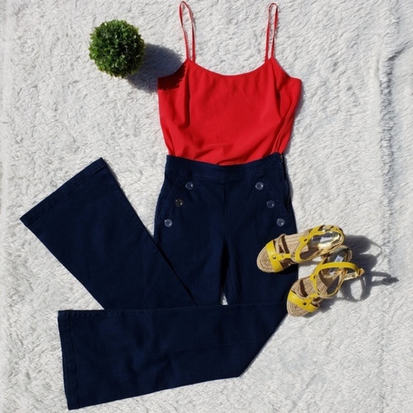 Dkny Tops - Pure DKNY ~ Red Spaghetti Strap Blouse ~ S…